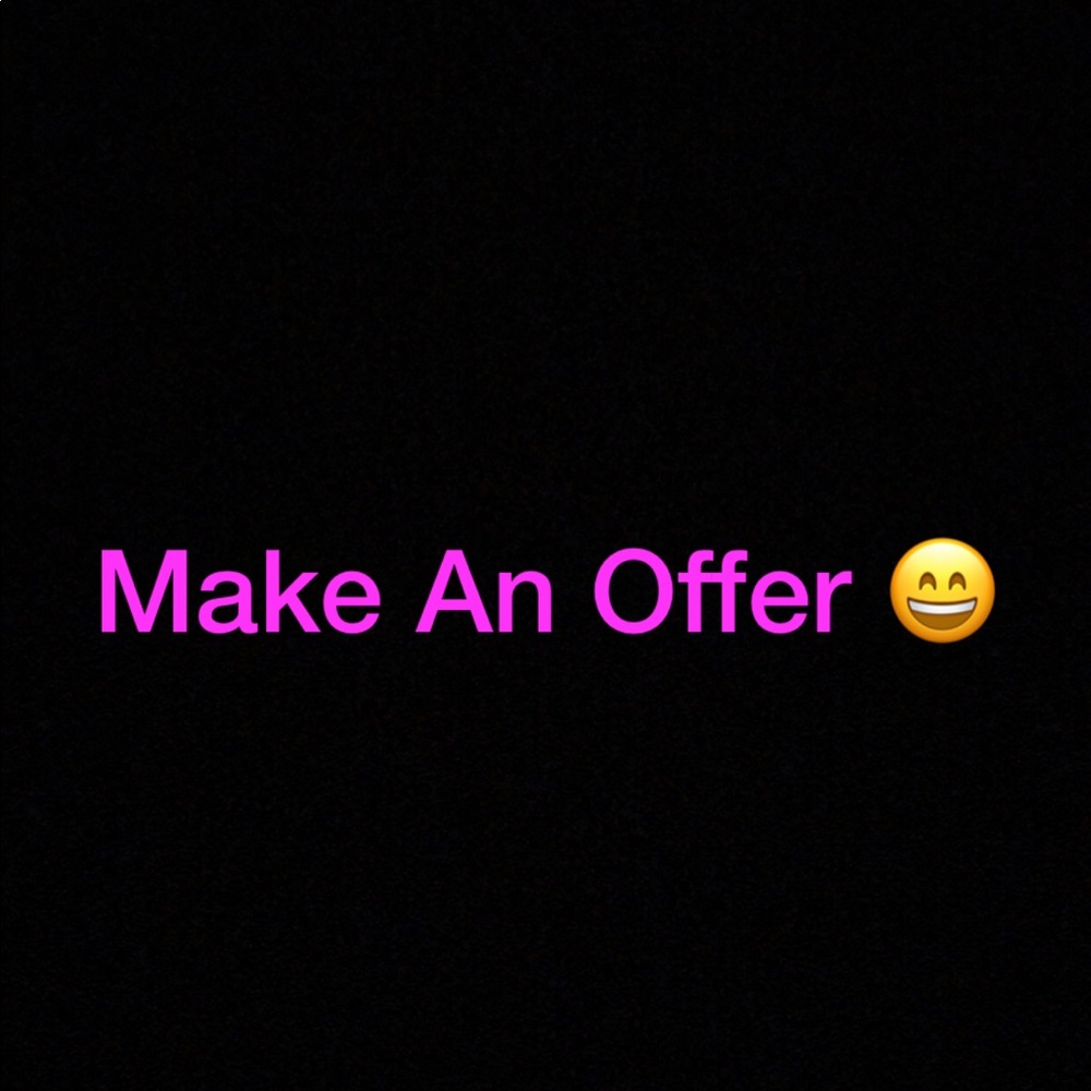 Make an offer to any of our item
